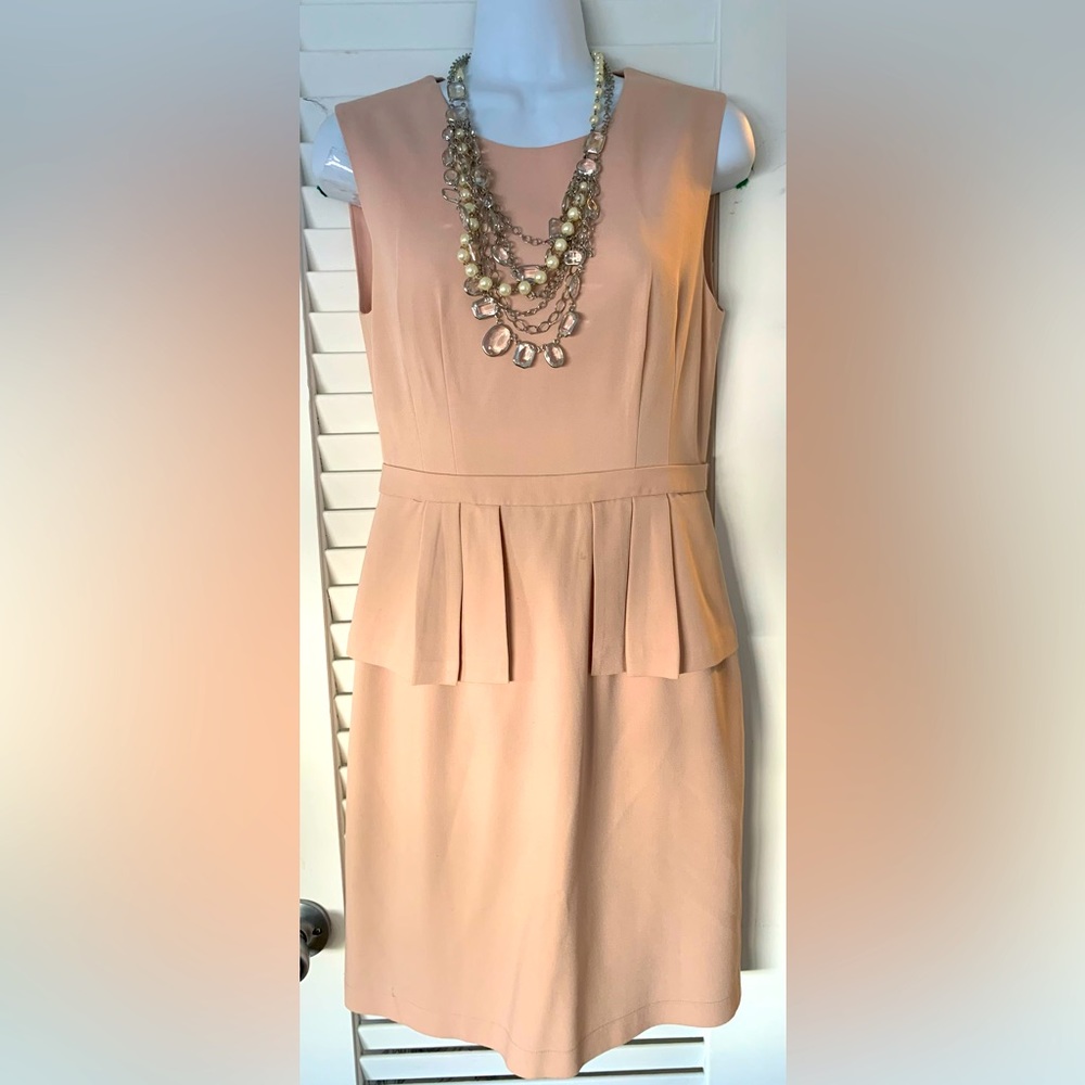 Blush pink BCBG MaxAzria dress